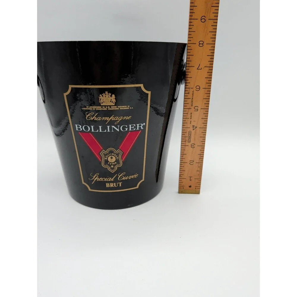 VINTAGE FRENCH CHAMPAGNE BOLLINGER ALUMINIUM BUCKET / COOLER